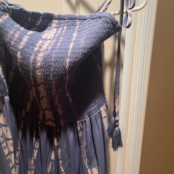 Jumpsuit boho blue Sz m - Picture 3 of 6
